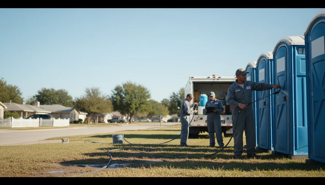 Long-Term Portable Toilet Rental in Colfax, ND near me
